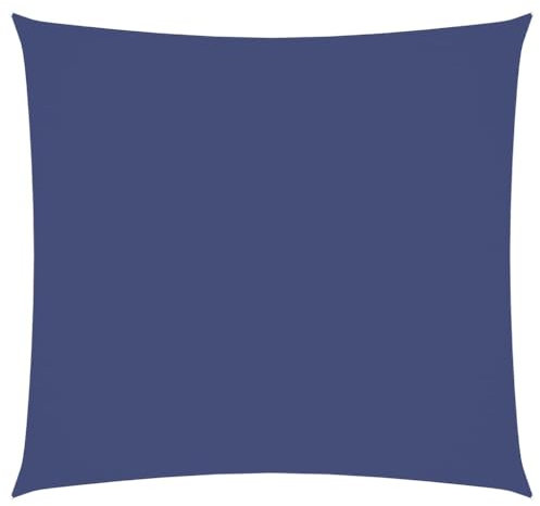 JHQHSM Vela Parasole, Tenda da Sole per Esterno Tenda a Vela ombreggiante Copertura Privacy Balcone Adatto per Piscine Balconi Giardini Posti auto coperti in Tela Oxford Quadrata 5x5 m Blu