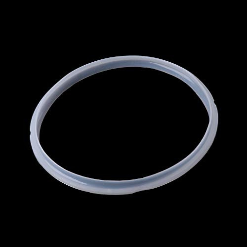 Junta de goma de silicona de 22 cm para piezas de olla a presión eléctrica, 5-6 L