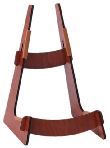 YUXITA Ukulelenständer, tragbar, Holz, Gitarrenständer, L-Rahmen, Musikinstrumentenständer, Halter mit weicher Seite für Ukulele, Violinen