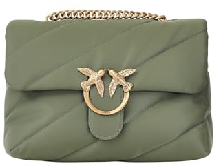 Pinko Borsa a tracolla Extra Love Bag Puff verde da donna UNI