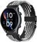 VELULYX Bracelet tressé nylon compatible Amazfit GTR 47mm/2/2e/3/3 Pro/GTR 4/4 Pro/Stratos 3/Stratos 2, Bracelet élastique 22MM pour Xiaomi S1/Xiaomi Mi/S1 Active/S3/Watch 2