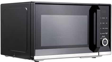 Baridi 28L Microwave Air Fryer Oven Combo, 9 Pre-Sets, Grill, Combination & Multi-Stage Cooking, Child Lock, 900W Microwave, 1850W Air Fryer, 1800W Grill - Black DH277