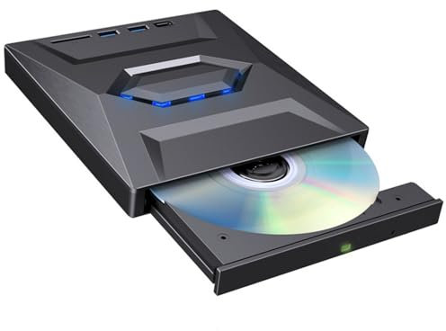 Rudiaoa USB3.0 Tipo C Esterni Writer Writer Burners Reader Player Drive Ottiche per per PC per Laptop