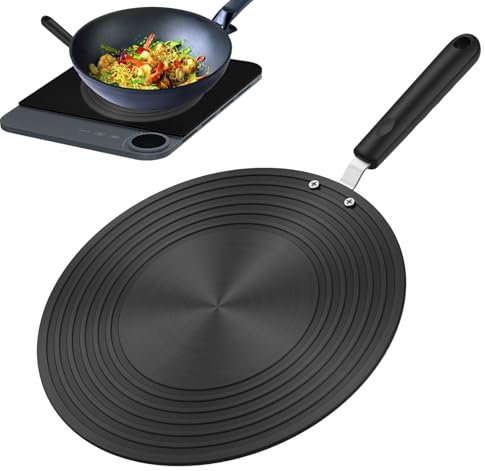 Induction Pan Converter - Induction Converter Disk | Heat Diffuser Plate | Heat Conduction Plate Cooking Converters | Precision Cooktop Adapter For Enhanced Cooking Experience