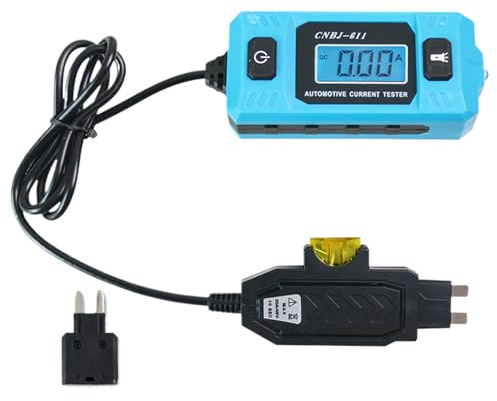 Tester sonda di prova per circuiti di potenza, tester di tensione digitale multifunzione, dispositivo diagnostico di guasti per auto, per conducenti e personale di riparazione, per fendinebbia