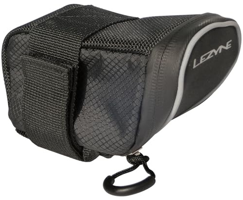 Lezyne Sattel Trainer Laufradtasche Satteltasche Micro Caddy, Schwarz, 45.5 x 34.0 x 26.5 cm, 0.4 Liter, 1-SB-CADDY-V1MCM04
