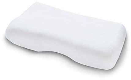 TEMPUR Jersey-Kissenbezug für Millennium/Original Schlafkissen, Spannbezug mit Gummizug, One Size (S/M/L/XL), Weiß