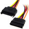 SATA Strom Verlängerung Kabel Für Intern SATA Hart Drives 25 cm