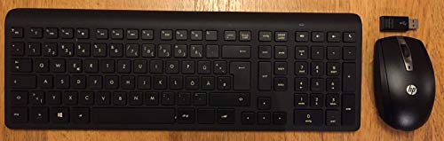 HP Inc. Wireless Keyboard & Mouse **New Retail**, 997241 (**New Retail** German Layout)