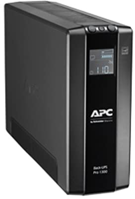 APC by Schneider Electric Back UPS Pro - BR1300MI - UPS 1300VA (8 IEC Outlets, LCD Interface, 1GB Dataline Protection)