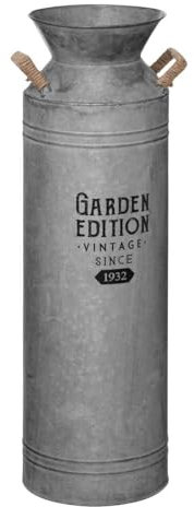 Atmosphera - Pot à Lait - métal - Gris - H62 cm