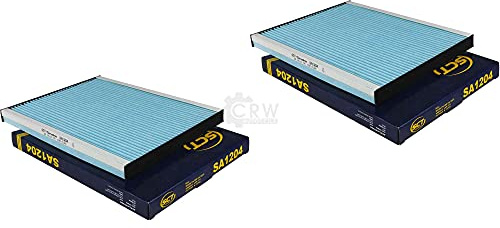 QR-Parts Set 85497539 SA 1204 2xOriginal SCT Filter Innenraumluft Pollenfilter Innenraumfilter