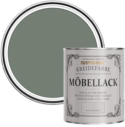 Rust-Oleum weiß Möbel- und Sockelleistenfarbe Kreidefarbe - Gelassenheit 750ml
