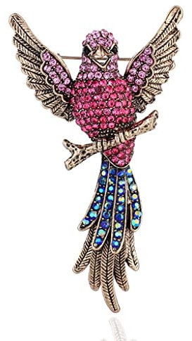 C H SZ CC Vogelbrosche Pins Niedliche weibliche Persönlichkeit Temperament Elegante Corsage Kleidung Zubehör Atmosphärische Brosche Schmuck