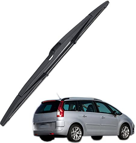 Scheibenwischer Rear Für Autoscheiben Wiper Blades Für C4 Grand Picasso/Picasso 2006-2008 Wischerblatt Gummi Rear Windshield Wipers fit Seitenstiftarm,Rear window wiper 1 Stück -350mm