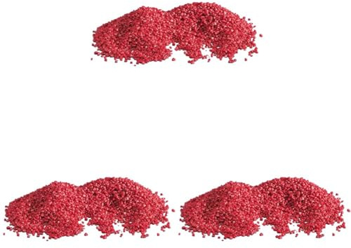 AMTRA Quartz Céramique pour Aquariophilie Rouge 2 kg (Lot de 3) - Ornement d'aquarium en Céramique Naturel, Terreux pour Décoration Intérieure