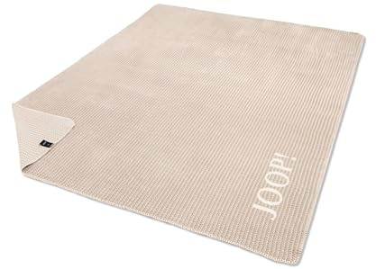 Joop! Wohndecken Woven Creme