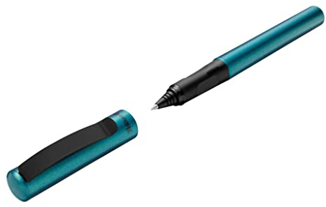 Pelikan Tintenroller Pina Colada mit Namensgravur - Farbe: petrol metallic