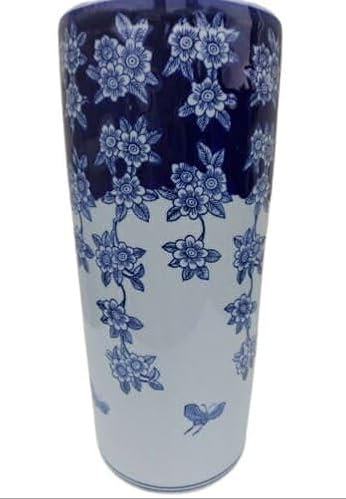 Victorian Design Classic Umbrella Stand/Walking Stick Holder Ceramic 18 Round