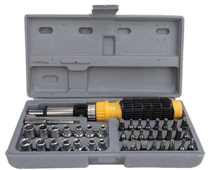 Hominas Coffret De Vissage, 40 Pièces Kit Tournevis De Précision Jeu De Clés à Douille pour PS4 Xbox Switch Macbook PC Lunettes Montre