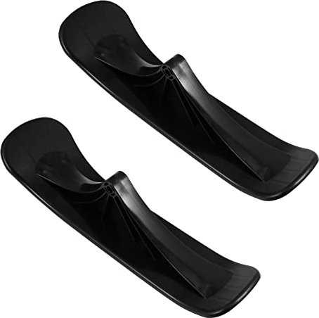 Milisten Schneeschlitten Scooter Mit Skateboard-faltung Outdoor-schneescooter-Schlitten Scooter-schneeski-aufsatz Langlebiger Scooter-Schlitten Skiscooter-zubehör Für Schnee