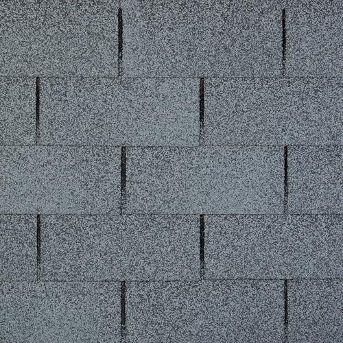 Tejas bituminosas TRIO T-GREY de color gris - la techumbre bituminosa