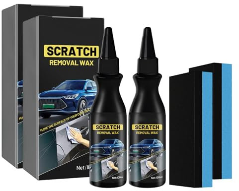 Schnellentferner Für Autokratzer, 2025 Neu Entfernt Tiefe Autokratzer, Anti-Kratz-Reparaturpaste, Einfaches Reparieren Von Lackkratzern, Markierungen, Abrieb, Flecken Auf Autos (2pcs)