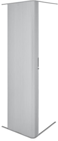 Porte Coulissante Argent Pour Cabine de Douche Camping Car 200 cm x 60 cm Verrouillable Imperméable Kit de Conduit Flexible Coupable Cabine Coulissante Installation Par Adhésif ou Vis [2 Clés INCLUS]