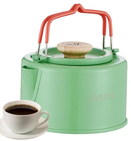 Bouilloires De Camping Pour Faire Bouillir De L Eau Pot à Café en Acier