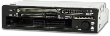 Lector de Tarjetas Interno CR450-SATA para Discos de 2,5 HDD y SSD