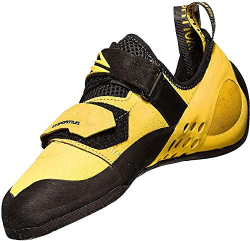 LA SPORTIVA Scarpette Arrampicata Katana, Yellow-Black, EU 44