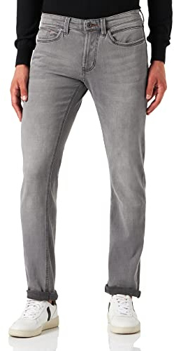 Hattric Herren Hose Straight Jeans, per Pack Grau (Silbergrau 6), W35/L32 (Herstellergröße: 35/32)