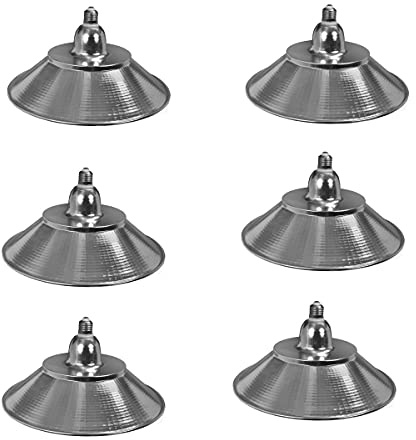 Jandei - Pack x6 Bombilla LED E27 Luz Neutra 40W 4200K, Forma de Campana Industrial para Nave, Taller, Mesado, Almacén, Garaje...