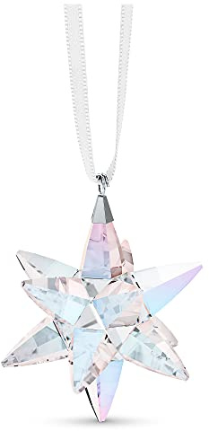 Swarovski, Classic Ornaments Celebrations - 3D Star Small, Mehrfarbig, One Size