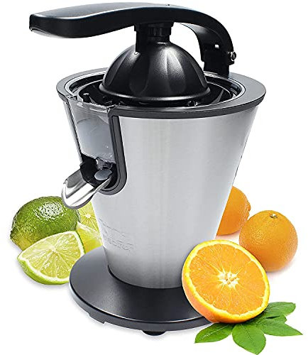 TM Electron TMPEX012 Exprimidor eléctrico con cuerpo de acero inoxidable 160W