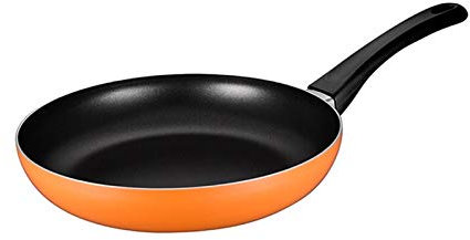 Liudan Padella Padella da 10,2 Pollici con Manico, Padella Multi frigo Padella Padella Padella Tutti i Cook Top compatibilità - Compresa l'induzione Padella Antiaderente