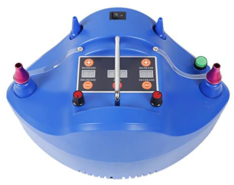 Elektrisches Ballonaufblasgerät 1200W mit Fußpedal und Doppelte Düsen für Partys Events Geburtstagsfeiern