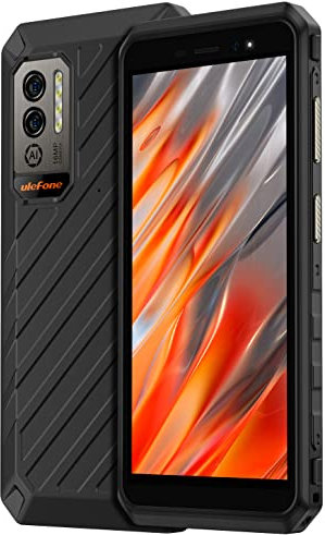 Ulefone Armor X11 Android 13 Outdoor Smartphone Ohne Vertrag, 8150mAh Akku, 3-Karten Slot,16MP Unterwasserkamera,Helio A22 8GB+32GB, 5,45 IP68 Wasserdicht Handy, Gesichts Entsperrung NFC GPS