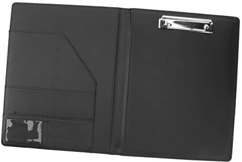 EXCEART Dokument-organizer Leder Portfolio Büroordner Multifunktion Kombination A4