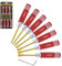 Craznick Hex Nut Screwdriver Set - Socket Wrench Hexagon Screw Driver RC Tools for RC Models Car Boat Helicopter Quadcopter 7pcs Red 2.0 mm 2.5 mm 3.0 mm 3.5 mm 4.0 mm 4.5 mm 5.0 mm