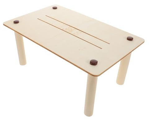 ifundom Holz Schreibtisch Organizer Schreibtischstation Gaming Schreibtischstation Kombi Spiel Tisch Hamsterkäfig Zubehör Kampf Spiel Tisch Für Hamster Eichhörnchen Chinchillas