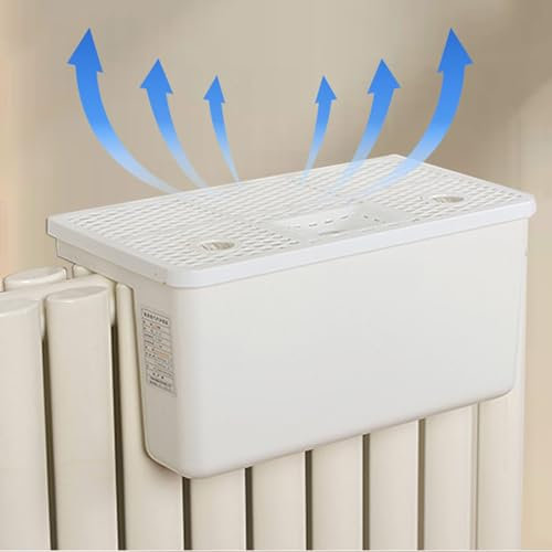 Humidificadores de Radiador para El Hogar, Humidificador de Aire Evaporativo para Radiador, No Requiere Electricidad, Fácil de Instalar,Right Water Level Window 48cm