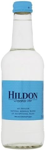 Delightfully Still Natural Mineral Water by Hildon - 330ml Glass Bottles (Pack of 12)