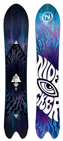 Nidecker BETA APX - Tabla de snowboard para todas las montañas con perfil flexible sensible y curva, 162