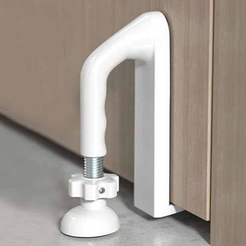 Einbruchschutz Tür, Türsicherung Einbruchschutz, Türsicherung Innen, Portable Door Lock, Einstellbares Türstopper Sicherheitsgerät für Persönlichen Schutz von Heimhotels und Reisen(Weiß)
