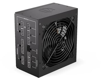 ENDORFY Supremo FM6 Gold 1000 W – Fully Modular ATX 3.1 & PCIe 5.1 Compliant Power Supply with 12V-2x6 Cable – Cybenetics Platinum Efficiency, 105°C-Rated Capacitors, Modern Standby Mode – Black