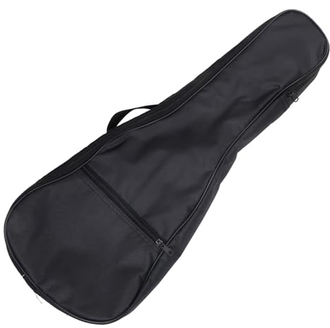 Gepolsterte Ukulelen Tragetasche für Mandoline bis 23 Zoll Schwarz