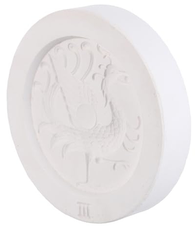 Cabilock Stampo in Gesso Forma di Animale per Ceramica Strumento per Fabbricazione della Ceramica Dettagli Intricati di Uccelli Vermigli Stampo Riutilizzabile per Colata Adatto per Artisti