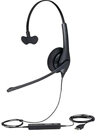 Jabra - Auricular con micrófono con Cable Biz 1900 Mono, Conector USB