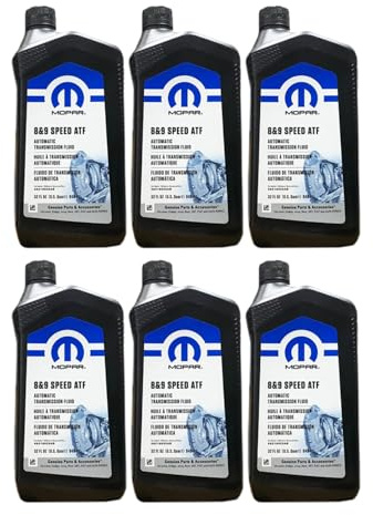 Mopar Chrysler Dodge Jeep Ram 8 and 9 Speed Automatic Transmission Fluid New Case of 6